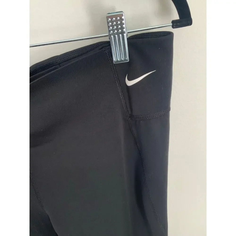 Nike Black Women's Ankle‎ legging size 6